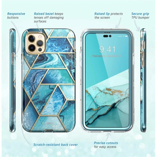 Buy Supcase Cosmo Apple iPhone 14 Pro Max Ocean Blue - SPC317 - {ean13} - Home Screen Store Europe