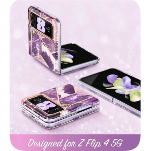 Kup Etui Supcase Cosmo Samsung Galaxy Z Flip 4 Márvány Lila - SPC318 - {ean13} - Sklep Home Screen