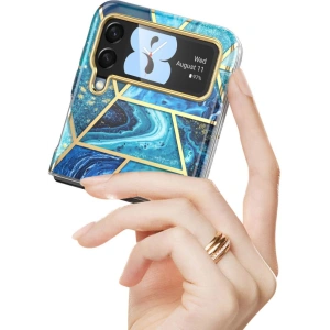 Kup Etui Supcase Cosmo Samsung Galaxy Z Flip 4 Marble Blue - SPC319 - {ean13} - Sklep Home Screen