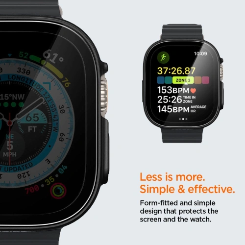 Kup Case Spigen Thin Fit 360 Apple Watch Ultra 49mm Schwarz - SPN2565 - {ean13} - Sklep Home Screen
