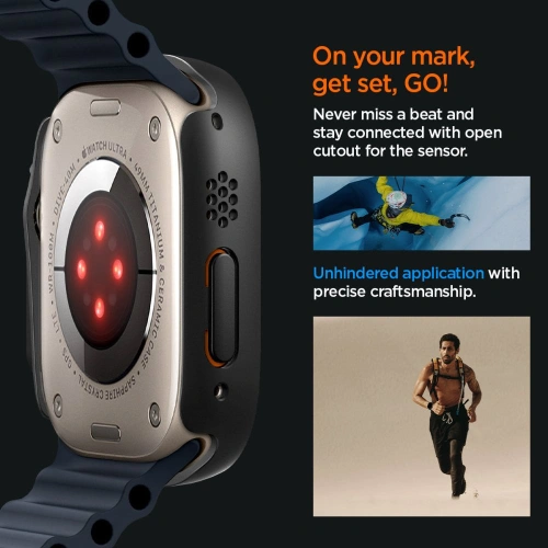 Kup Case Spigen Thin Fit 360 Apple Watch Ultra 49mm Schwarz - SPN2565 - {ean13} - Sklep Home Screen
