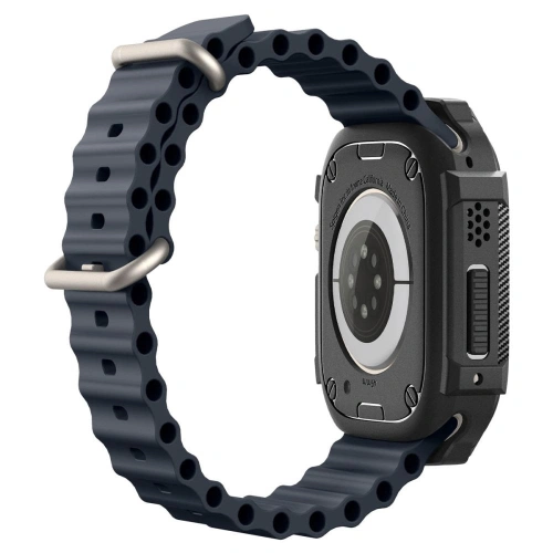 Kup Etui Spigen Rugged Armor Apple Watch Ultra 49mm Matná Černá - SPN2566 - {ean13} - Sklep Home Screen