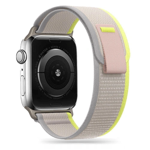 Kup Pasek Tech-Protect Nylon Apple Watch 4/5/6/7/SE/8/9/Ultra 44/45/49mm Béžová - THP1478 - {ean13} - Sklep Home Screen