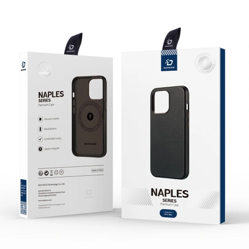 Kup Etui Dux Ducis Naples MagSafe Apple iPhone 14 Plus / 15 Plus ciemnobrązowy - DDS1306 - {ean13} - Sklep Home Screen