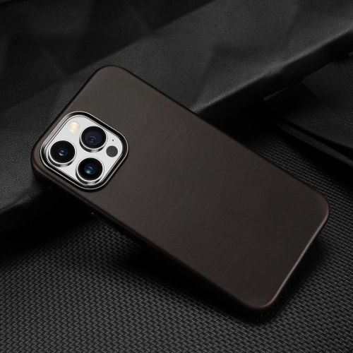 Kup Etui Dux Ducis Naples MagSafe Apple iPhone 14 Pro ciemnobrązowy - DDS1307 - {ean13} - Sklep Home Screen