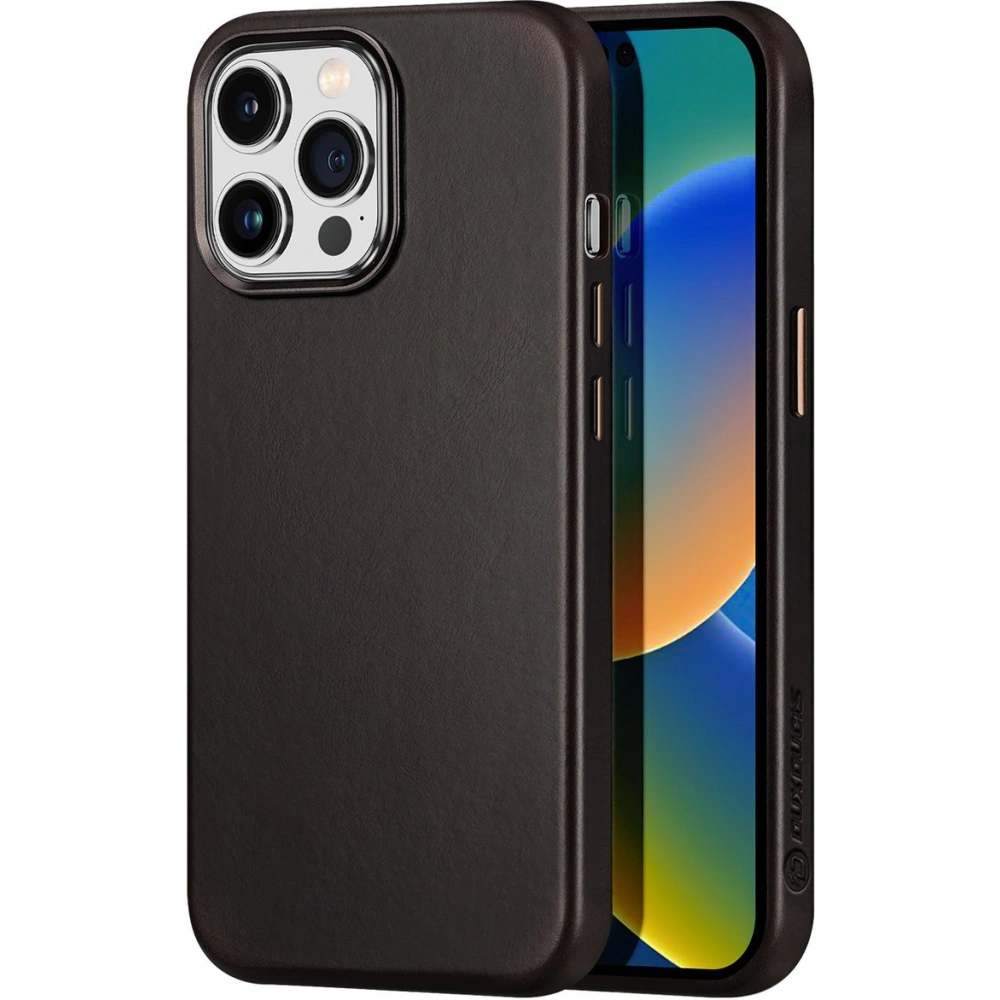 Etui Dux Ducis Naples MagSafe Apple iPhone 14 Pro Max ciemnobrązowy