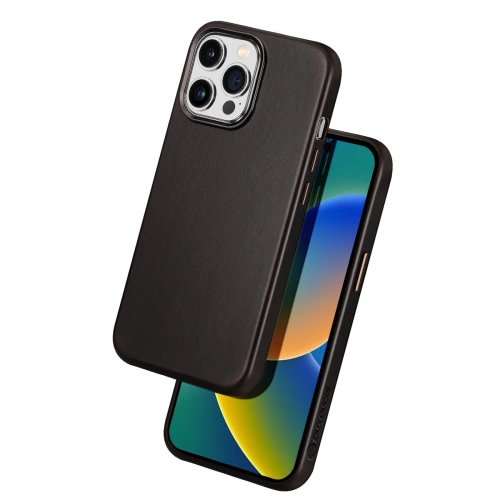 Kup Case Dux Ducis Naples MagSafe für Apple iPhone 14 Pro Max dunkelbraun - DDS1308 - {ean13} - Sklep Home Screen