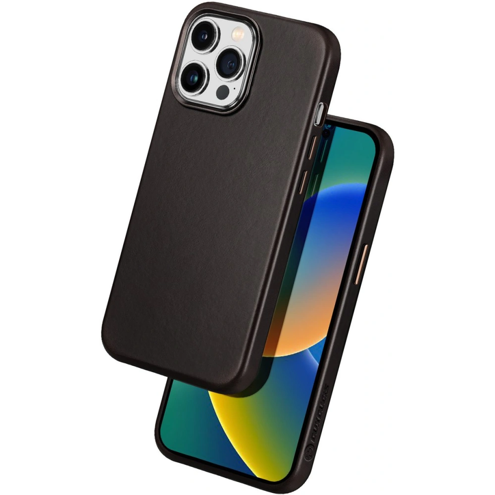 Etui Dux Ducis Naples MagSafe Apple iPhone 14 Pro Max ciemnobrązowy