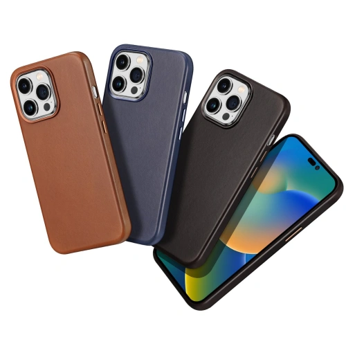 Kup Case Dux Ducis Naples MagSafe für Apple iPhone 14 Pro Max dunkelbraun - DDS1308 - {ean13} - Sklep Home Screen