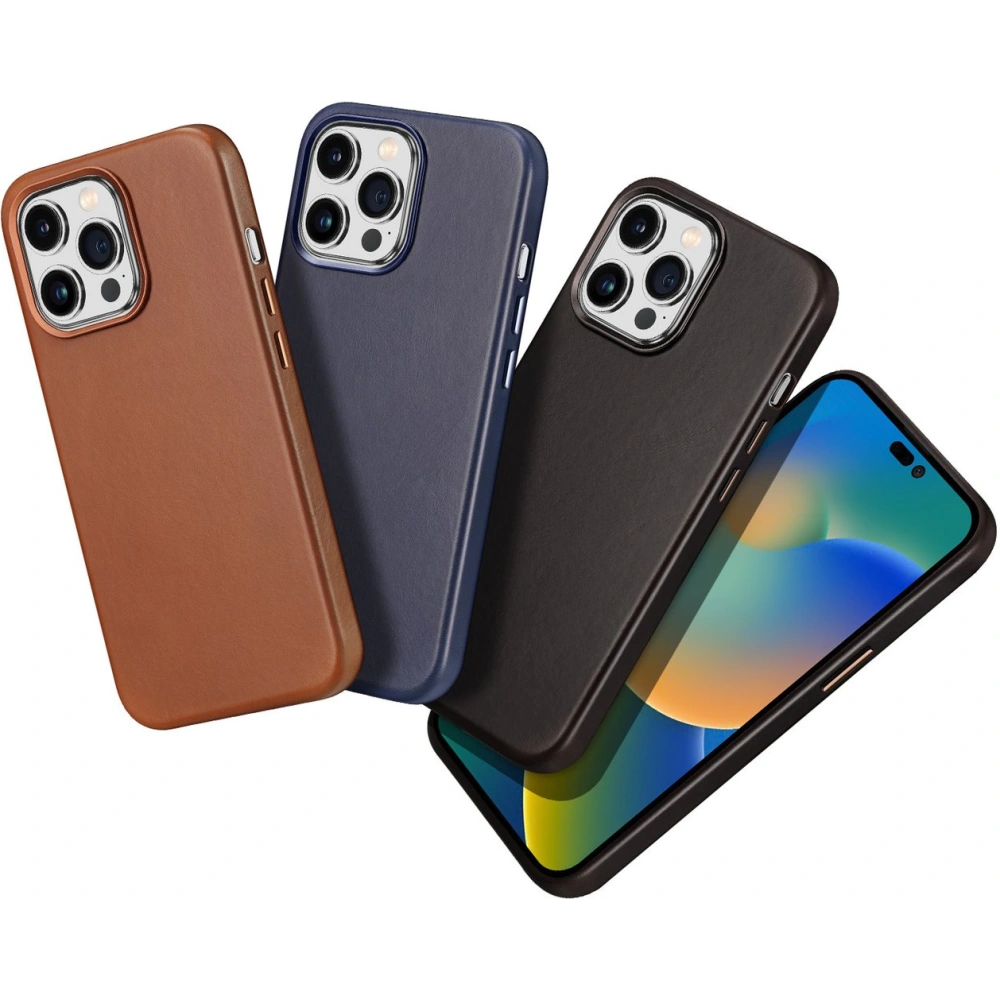 Etui Dux Ducis Naples MagSafe Apple iPhone 14 Pro Max ciemnobrązowy