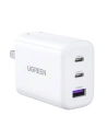 Încărcător de rețea UGREEN CD275, 2x USB-C, 1x USB, 65W (alb)