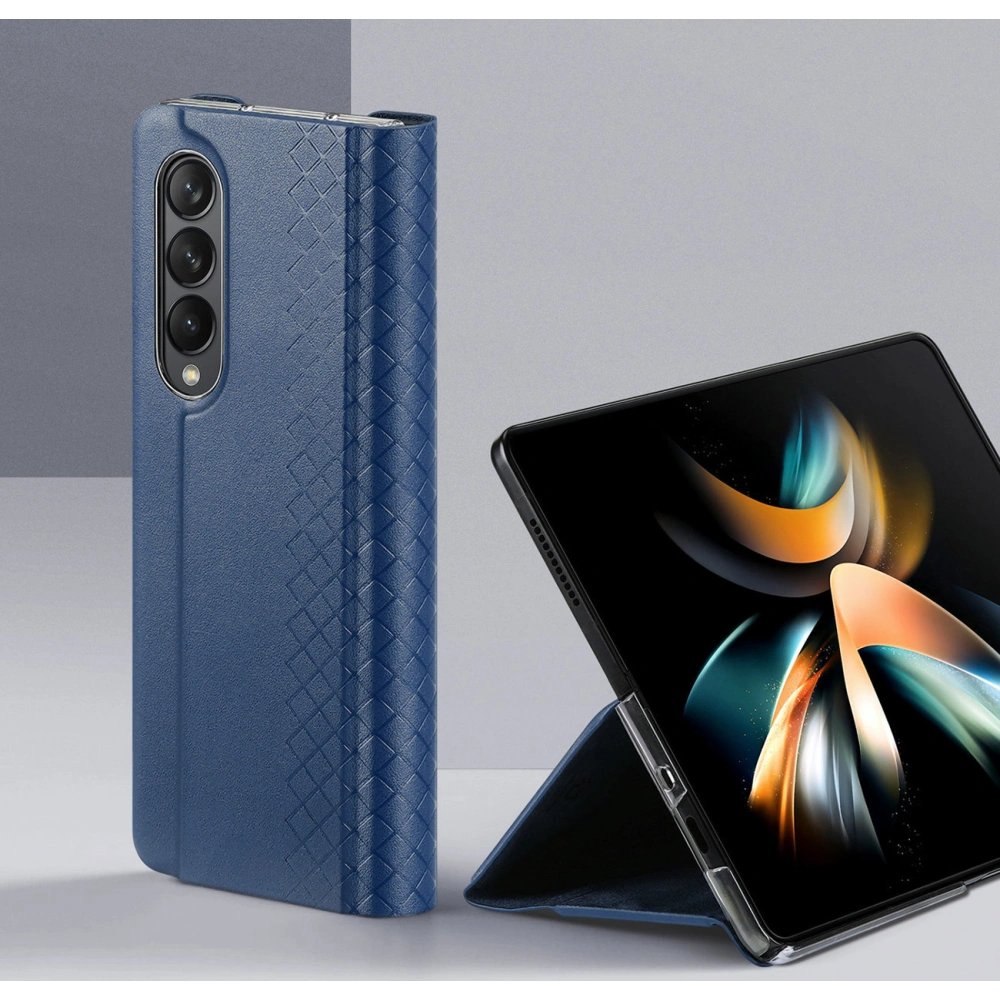 Etui Dux Ducis Bril Samsung Galaxy Z Fold 4 niebieski