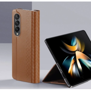 Kup Etui Dux Ducis Bril Samsung Galaxy Z Fold 4 brązowy - DDS1314 - {ean13} - Sklep Home Screen