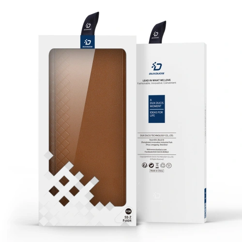 Kup Etui Dux Ducis Bril Samsung Galaxy Z Fold 4 brązowy - DDS1314 - {ean13} - Sklep Home Screen