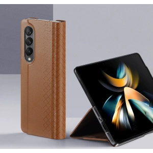 Kup Etui Dux Ducis Bril Samsung Galaxy Z Fold 4 brązowy - DDS1314 - {ean13} - Sklep Home Screen