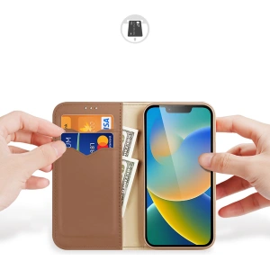 Etui Dux Ducis Hivo Apple iPhone 14 Plus / 15 Plus brązowy