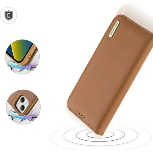 Etui Dux Ducis Hivo Apple iPhone 14 Plus / 15 Plus brązowy
