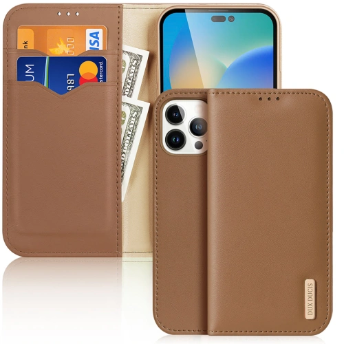 Buy Dux Ducis Hivo Apple iPhone 14 Pro Max brown - DDS1326 - {ean13} - Home Screen Store Europe