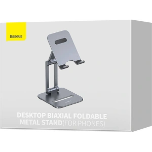 Upevnění na stůl Baseus Biaxial na telefon (šedá)