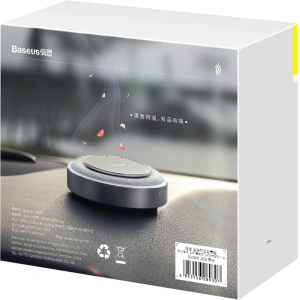 Buy Baseus Metal Car Air Freshener Dashboard (black) - BSU3661 - {ean13} - Home Screen Store Europe