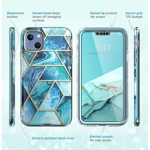 Kup Etui Supcase Cosmo Apple iPhone 14/13 Ocean Blue - SPC320 - {ean13} - Sklep Home Screen