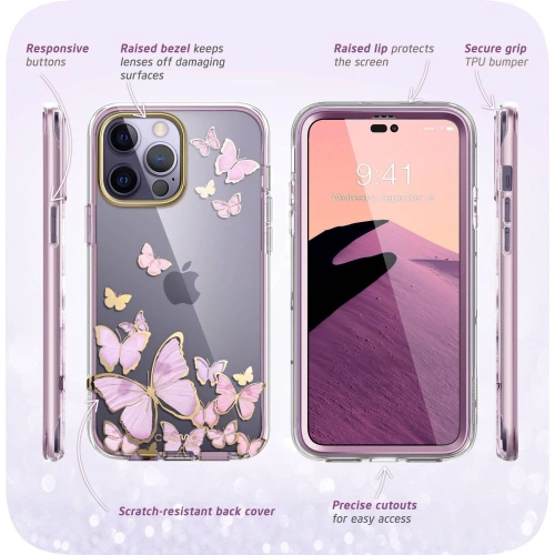 Kup Etui Supcase Cosmo Apple iPhone 14 Pro Max Purple Fly - SPC327 - {ean13} - Sklep Home Screen