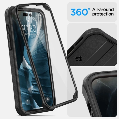 Kup Etui Spigen Geo Armor 360 Mag MagSafe Apple iPhone 14 Pro černé - SPN2567 - {ean13} - Sklep Home Screen