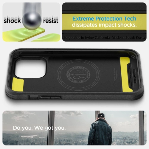 Kup Etui Spigen Geo Armor 360 Mag MagSafe Apple iPhone 14 Pro černé - SPN2567 - {ean13} - Sklep Home Screen