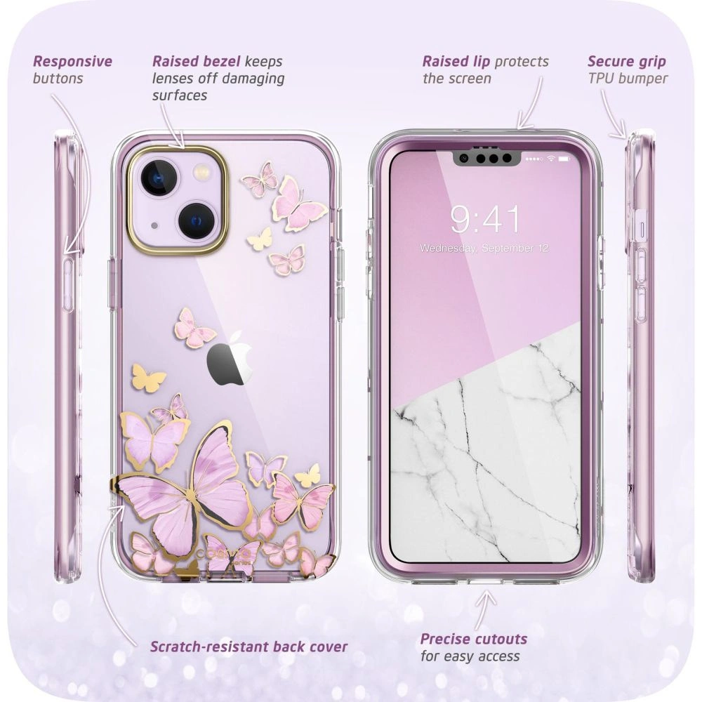 Etui Supcase Cosmo Apple iPhone 14 Plus / 15 Plus Purple Fly