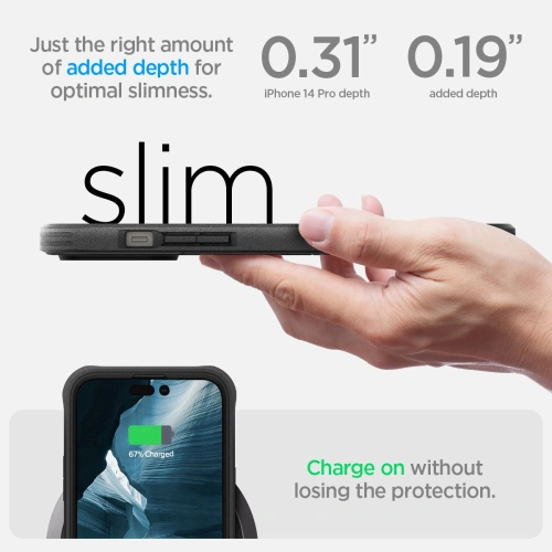 Kup Etui Spigen Geo Armor 360 Mag MagSafe Apple iPhone 14 Pro černé - SPN2567 - {ean13} - Sklep Home Screen