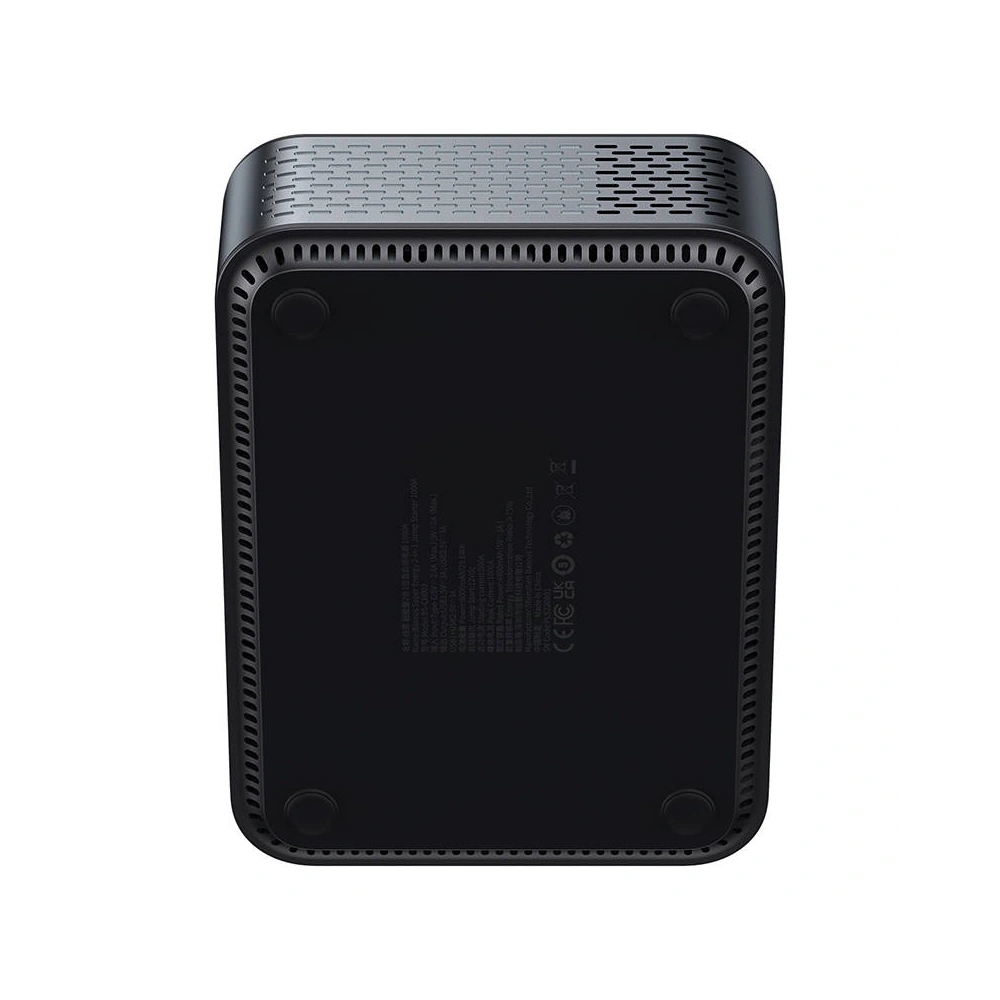 Powerbank / Rozrusznik + Kompresor 2w1 Baseus Super Energy Car Jump Starter, 8000mAh, 1000A USB (czarny)