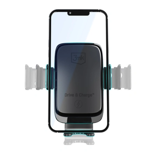 Kup Automatická automobilová držák s bezdrátovou nabíječkou 3MK Drive&Charge 15W - 3MK4182 - {ean13} - Sklep Home Screen
