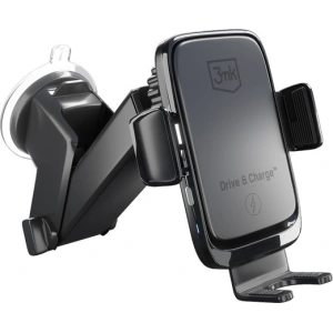Kup Automatická automobilová držák s bezdrátovou nabíječkou 3MK Drive&Charge 15W - 3MK4182 - {ean13} - Sklep Home Screen