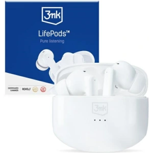Kup Căștile TWS 3MK LifePods Bluetooth 5.3 ANC albe - 3MK4185 - {ean13} - Sklep Home Screen