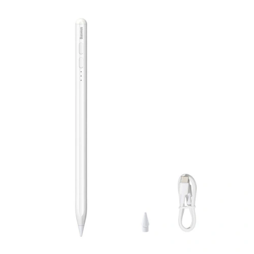 Kup Kapazitiver LED-Stift für Telefon/Tablet Baseus Smooth Writing (weiß) - BSU3668 - {ean13} - Sklep Home Screen