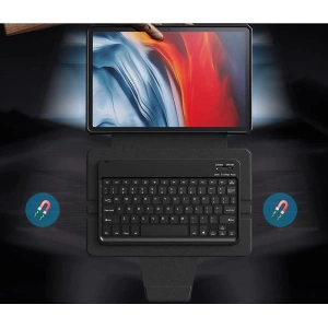 Buy Infiland Keyboard Stand Samsung Galaxy Tab S8+ Plus/S7+ Plus/S7 FE 12.4 Black - INF26 - {ean13} - Home Screen Store Europe