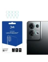 Hibrid üveg a fényképezőgép lencséjéhez 3MK Lens Protect Oppo Reno 8 Pro [4 PACK]