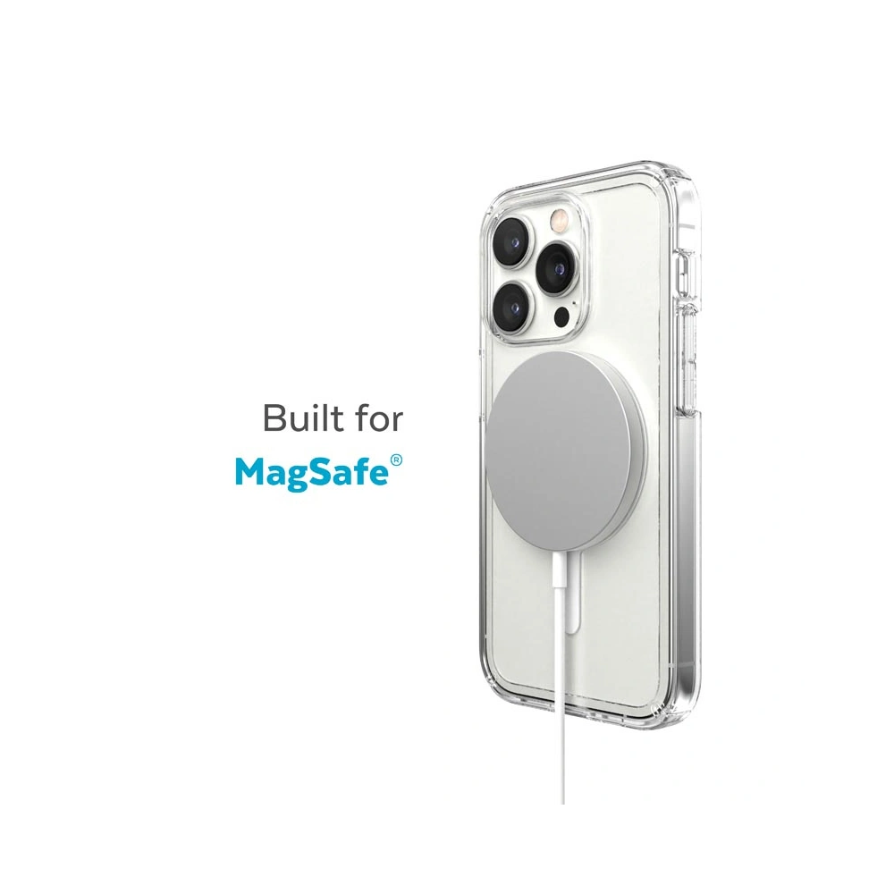 Etui Speck Gemshell + MagSafe MICROBAN Apple iPhone 14 Pro (Clear)