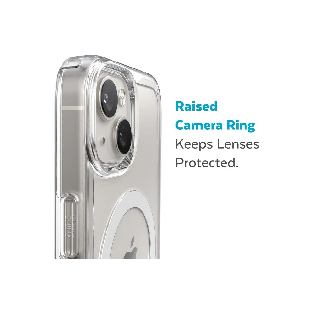 Etui Speck Gemshell + MagSafe MICROBAN Apple iPhone 14 Plus / 15 Plus (Clear)