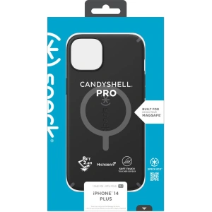 Kup Etui Speck CandyShell Pro + MagSafe MICROBAN Apple iPhone 14 Plus / 15 Plus (Black / Slate Grey) - SPK458 - {ean13} - Sklep Home Screen