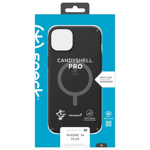 Kup Etui Speck CandyShell Pro + MagSafe MICROBAN Apple iPhone 14 Plus / 15 Plus (Černá / Šedá) - SPK458 - {ean13} - Sklep Home Screen