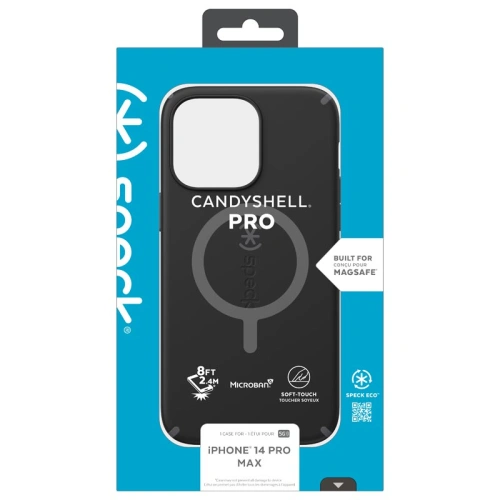 Kup Etui Speck CandyShell Pro + MagSafe MICROBAN Apple iPhone 14 Pro Max (Negru / Gri ardezie) - SPK461 - {ean13} - Sklep Home Screen