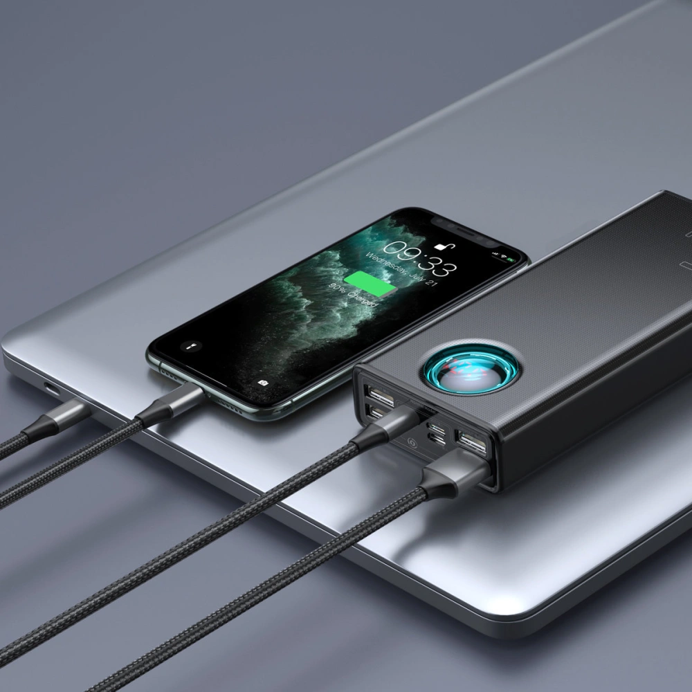 Powerbank Baseus Amblight 65W 30000mAh Overseas Edition czarny