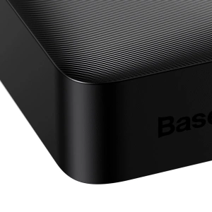Powerbank Baseus Bipow 20000mAh 15W Overseas Edition biały + kabel USB-A/microUSB 0.25m czarny