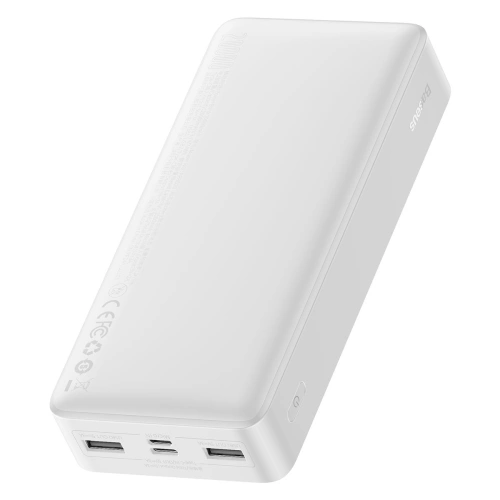 Kup Powerbank Baseus Bipow 20000mAh 15W Overseas Edition bílý + kabel USB-A/microUSB 0.25m bílý - BSU3672 - {ean13} - Sklep Home Screen