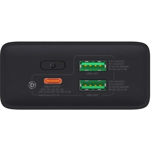 Powerbank Baseus Adaman2 20000mAh 30W 2xUSB/1xUSB-C Power Delivery Quick Charge SCP, Oppo Super VOOC czarny