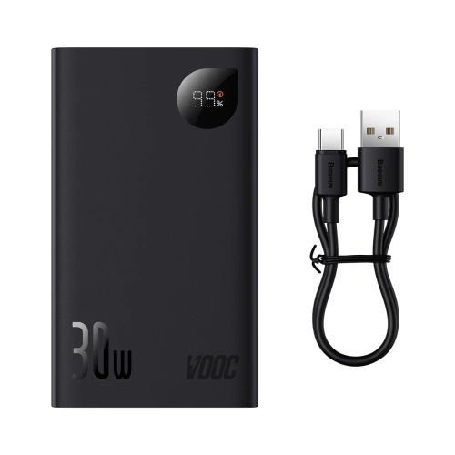 Kup Powerbank Baseus Adaman2 20000mAh 30W 2xUSB/1xUSB-C Power Delivery Gyors Töltés SCP, Oppo Super VOOC fekete - BSU3673 - {ean13} - Sklep Home Screen