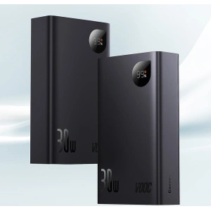 Powerbank Baseus Adaman2 20000mAh 30W 2xUSB/1xUSB-C Power Delivery Quick Charge SCP, Oppo Super VOOC czarny