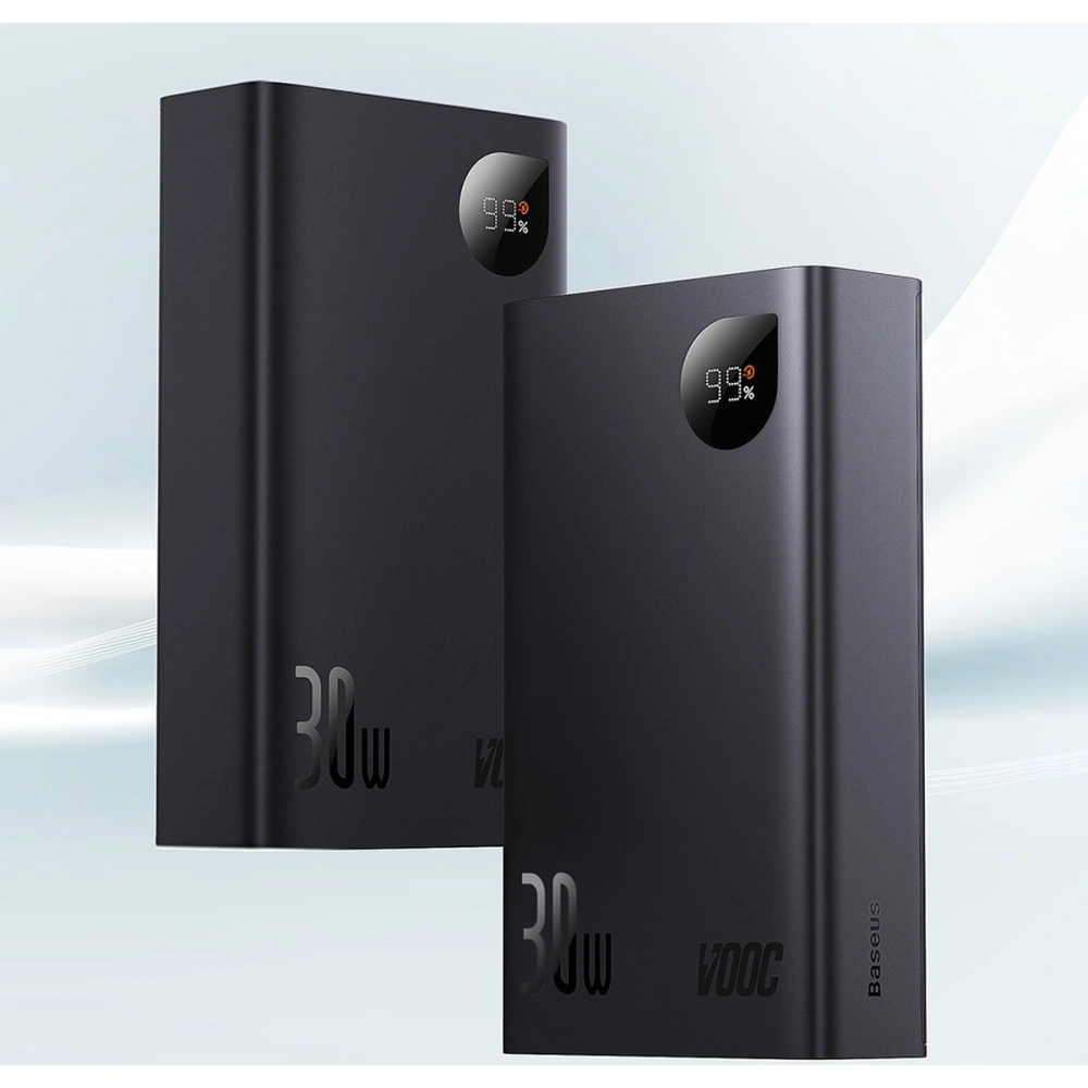 Powerbank Baseus Adaman2 20000mAh 30W 2xUSB/1xUSB-C Power Delivery Quick Charge SCP, Oppo Super VOOC czarny