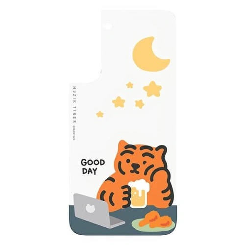Kup Panel Samsung Galaxy S22 GP-TOU021HOSOW für das Case Frame Cover Muzik Tiger weiß/white - SMG780 - {ean13} - Sklep Home Screen